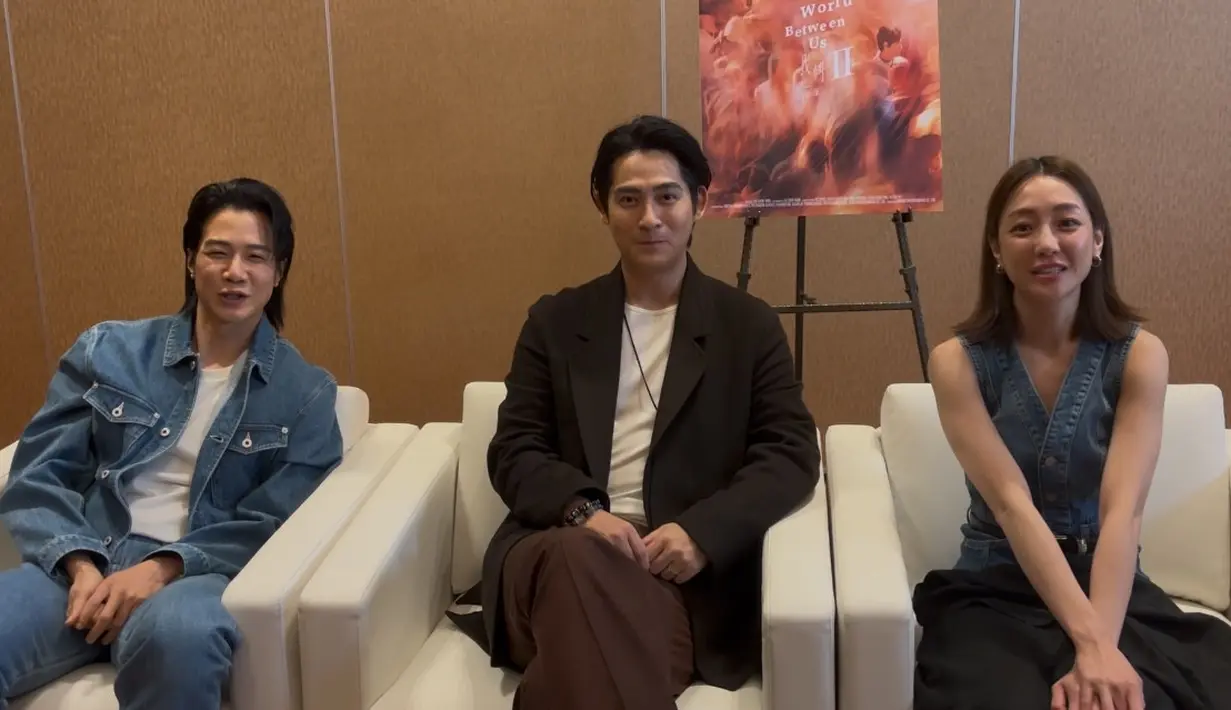 <p>Nantikan video wawancara Liputan6.com bersama Vic Chou, Hsueh Shih Ling dan Nikki Hsieh untuk The World Between Us 2! (Foto: Liputan6.com/ Zulfa Ayu Sundari)</p>