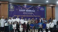 Keluarga Alumni Universitas Pancasila (KAUP) pada Senin 1 April 2024 lalu, melaksanakan kegiatan rutin di setiap bulan Ramadan yaitu KAUP Berbagi. (Ist)