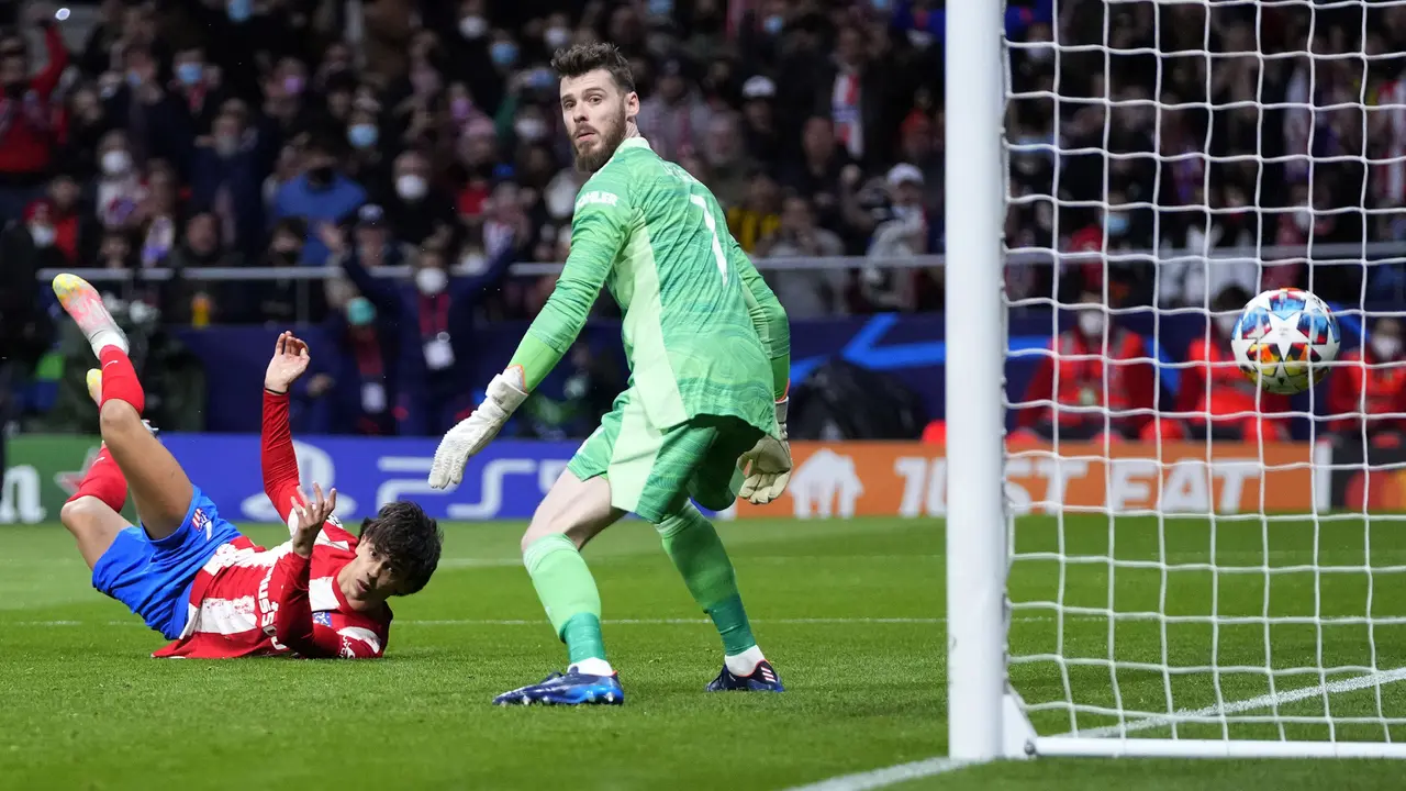 Foto: Manchester United Imbangi Atletico Madrid di Babak 16 Besar Liga Champions Lewat Gol Anthony Elanga