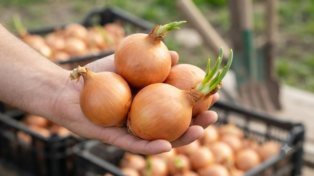 6 Cara Menanam Bawang Bombay dari Bagian Pangkal yang Masih Bertunas
