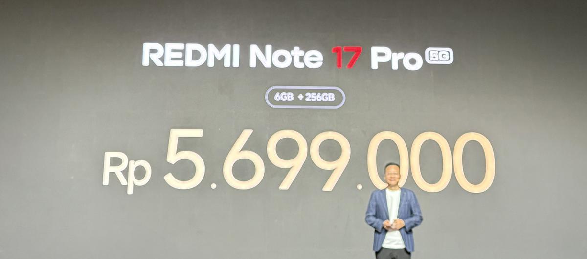 Harga REDMI Note 17 Pro 5G