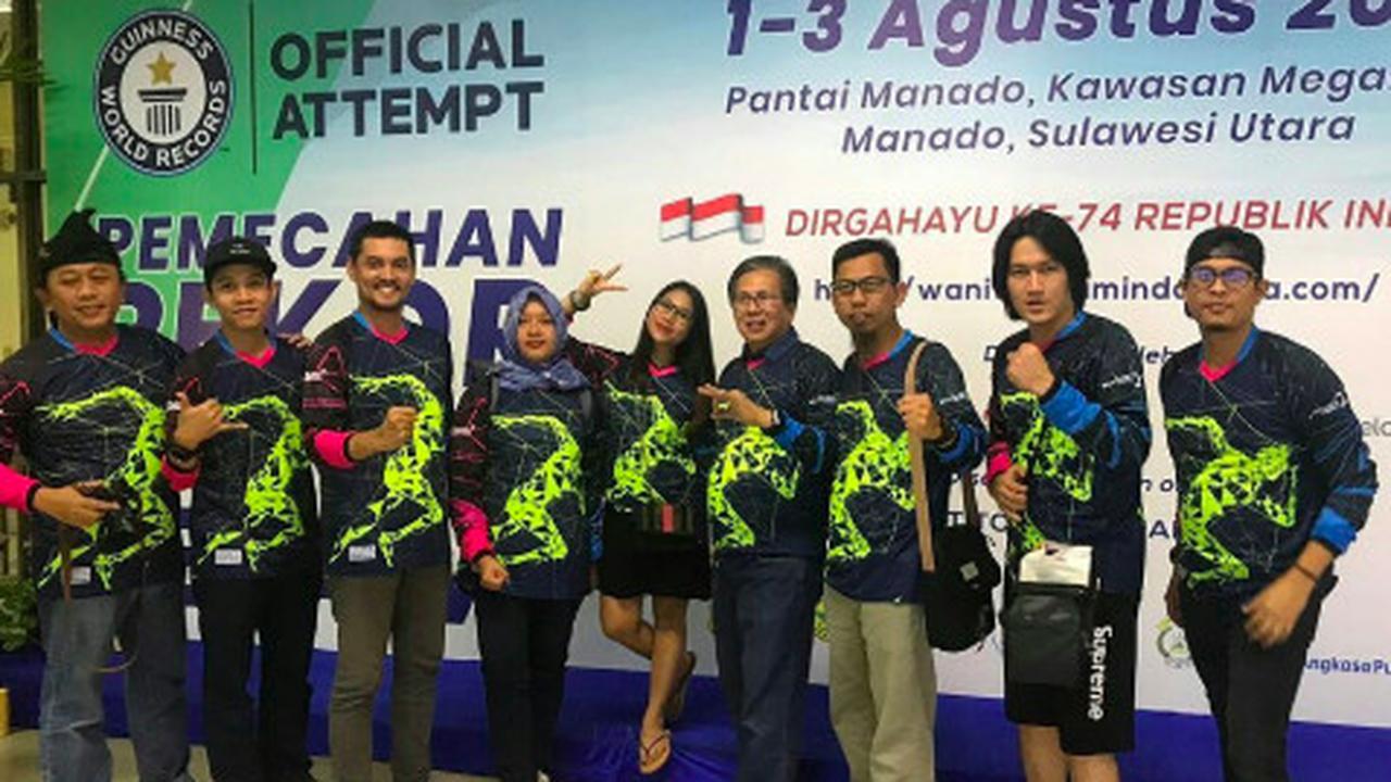 Libatkan 3.300 Penyelam, WASI Pecahkan Rekor Dunia Selam