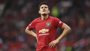 6. Manchester United (159 juta euro) - Harry Maguire, Aaron Wan-Bissaka, Daniel James. (AFP/Oli Scarff)