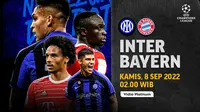 Link Live Streaming Liga Champions Inter Vs Bayern di Vidio 8 September 2022