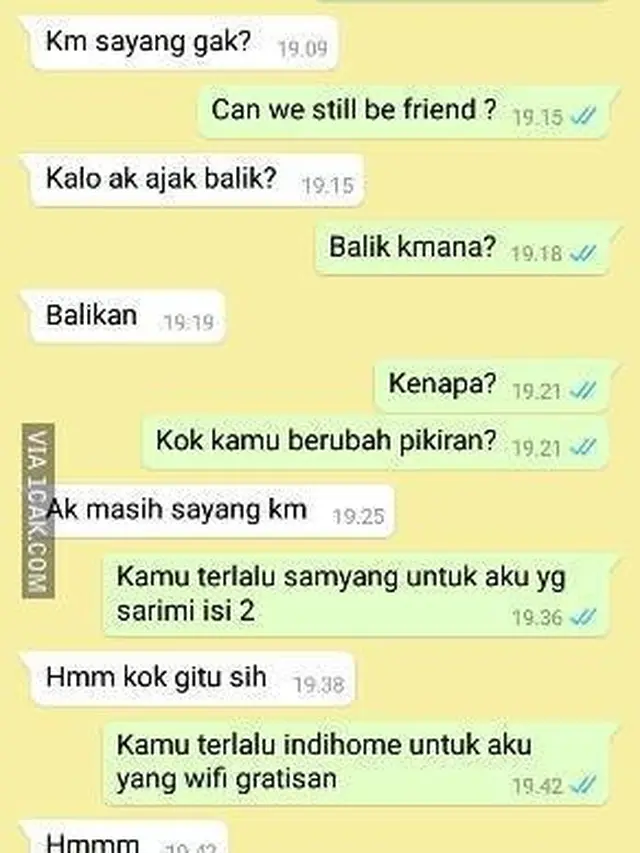 6 Chat Mantan Ajak Balikan Ini Ujungnya Tak Sesuai Harapan, Bikin Nyesek