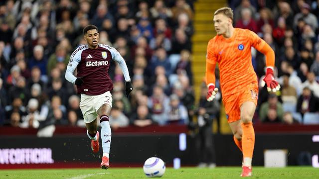 Marcus Rashford, Aston Villa