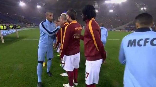 Hasil Liga Champions antara Roma melawan Manchester City.