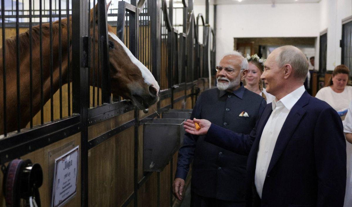 Pertemuan Putin dan PM India Bikin AS 'Ketar-ketir'