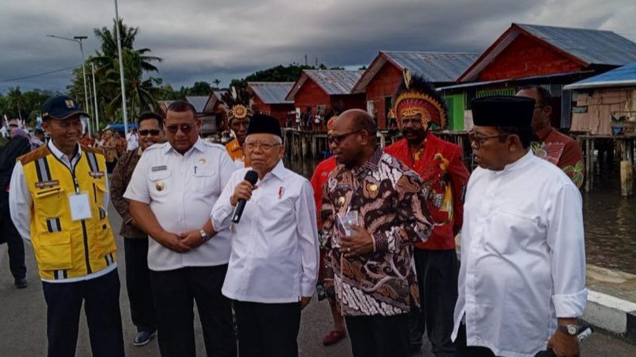 Ini Kata Wapres Ma'ruf Amin Terkait Penolakan Alih Fungsi Hutan Adat hingga Viral Tagar 'All Eyes On Papua