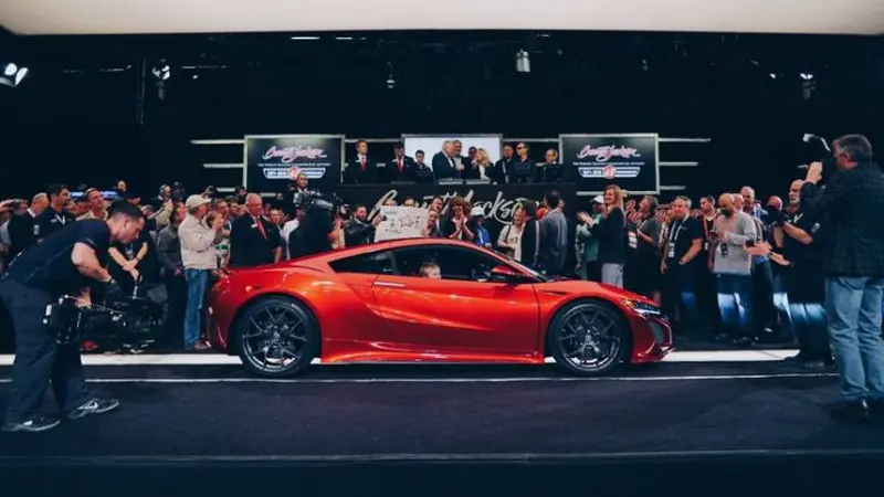 Produksi Perdana Supercar Honda NSX Laku Rp 16,35 M