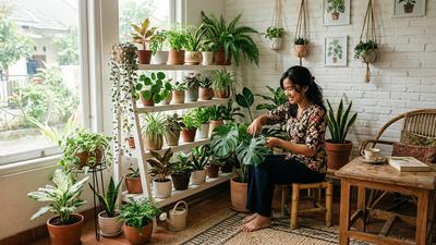 7 Cara Membuat Sudut Rumah Sederhana Terasa seperti Taman Kecil, Tak Perlu Lahan Luas