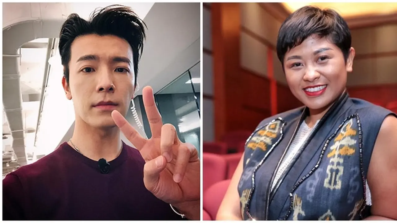 [Bintang] Donghae Puji Penampilan Dira Sugandi di Penutupan Asian Games 2018