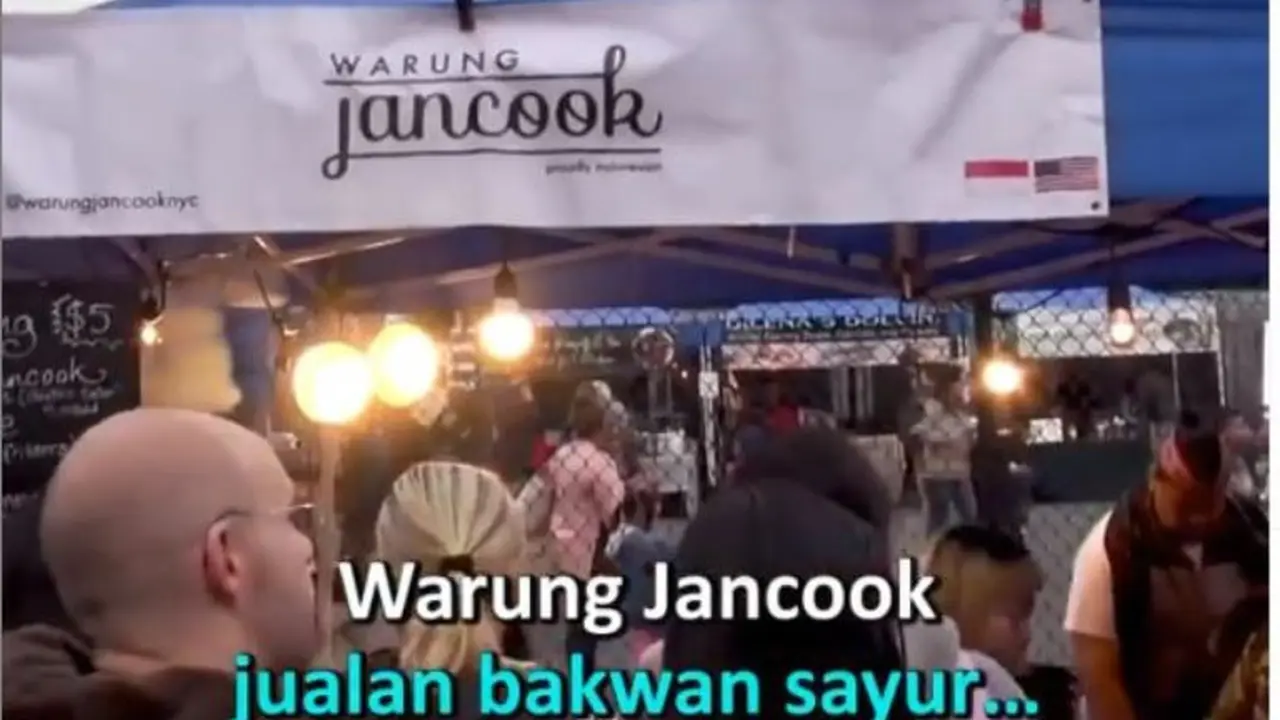 Jualan Bakwan Sayur, Warung Indonesia di AS Laris Manis