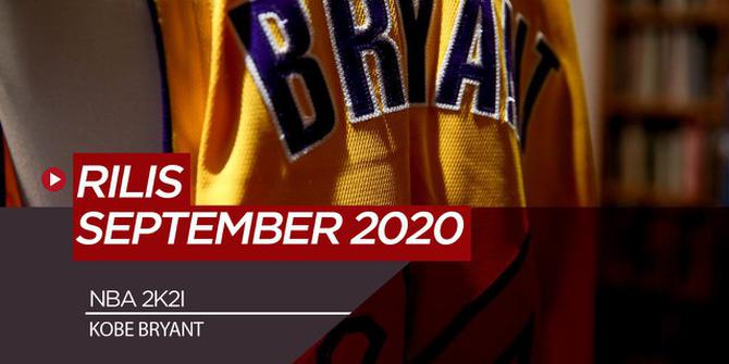 VIDEO: NBA 2K21 Gunakan Kobe Bryant Jadi Cover Gim, Rilis September 2020
