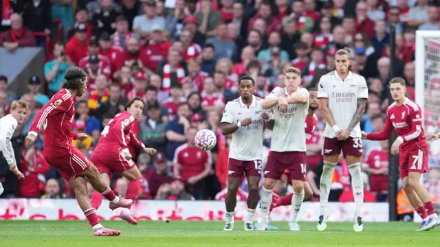 Foto: Dominik Szoboszlai Sang Pembeda, Gol Semata Wayangnya Bawa Liverpool Jinakkan Arsenal di Liga Inggris
