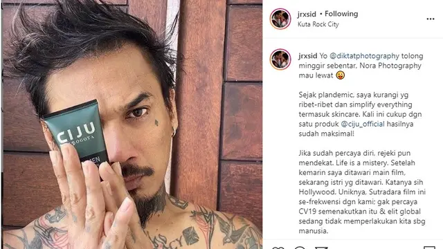 Jerinx SID (Foto: Instagram/@jerinxsid)