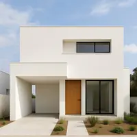 Model Rumah Atap Datar (Image by ChatGPT)