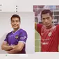 FaceApp Hamka Hamzah, Ismed Sofyan dan Supardi. (Bola.com/Dody Iryawan)