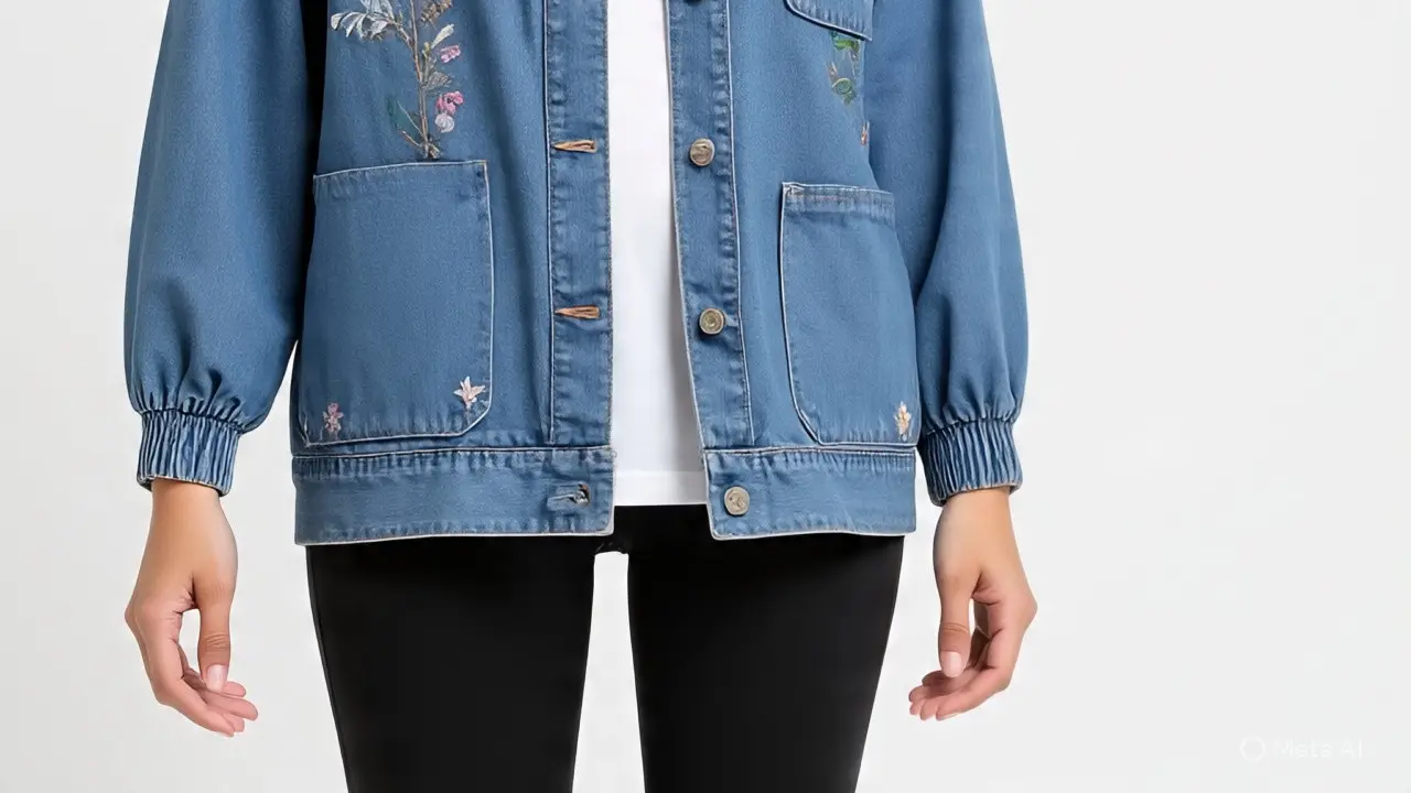 Model Outer Jeans Wanita Oversize Terbaru untuk Casual. Gemini