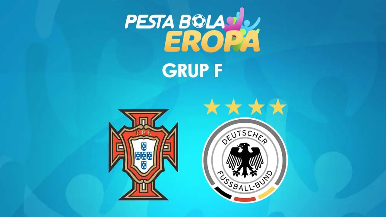 Piala Eropa - Euro 2020 Portugal Vs Jerman