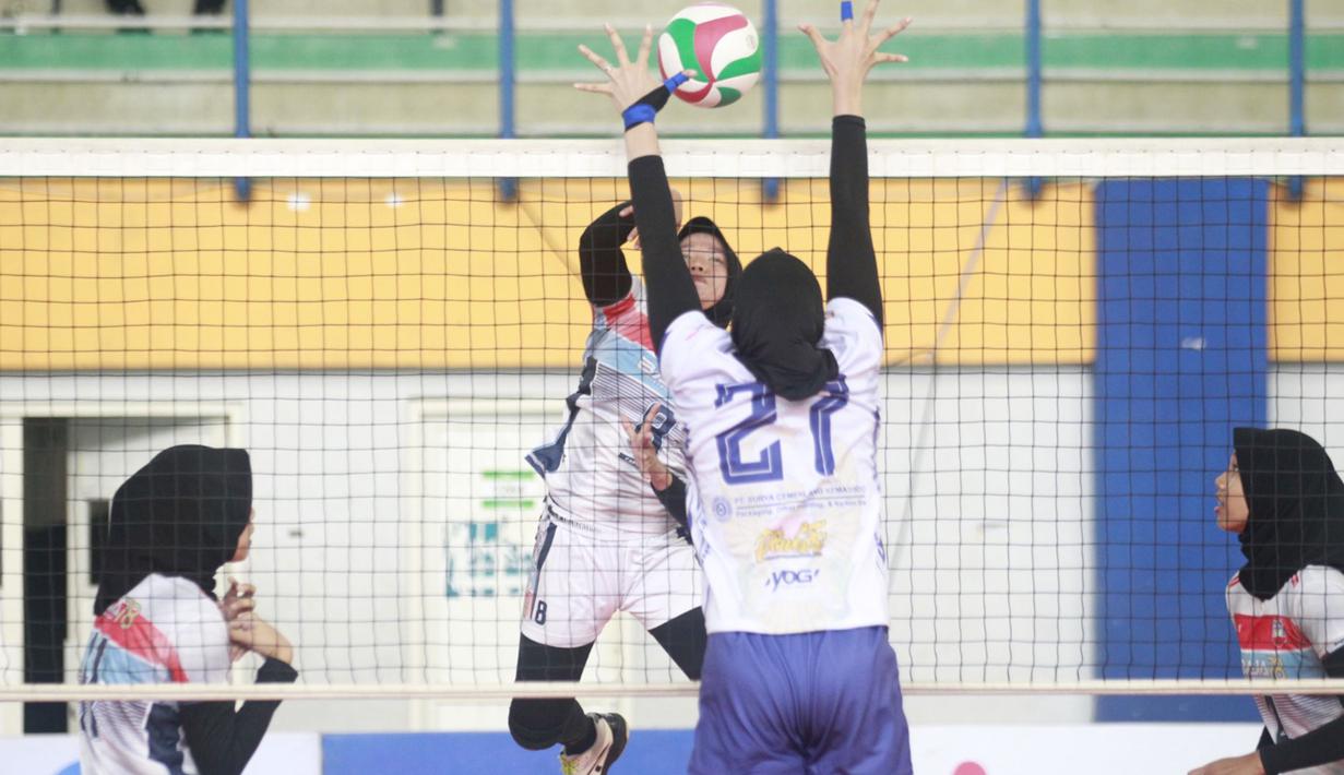 Tim besutan Aprilio Perkasa Manganang ini menempati peringkat dua Pul AH, setelah mendapat dua kemenangan dari tiga laga. Satu-satunya kekalahan itu dialami TNI AD dari Ganevo Yogya. (Dok. PBVSI)