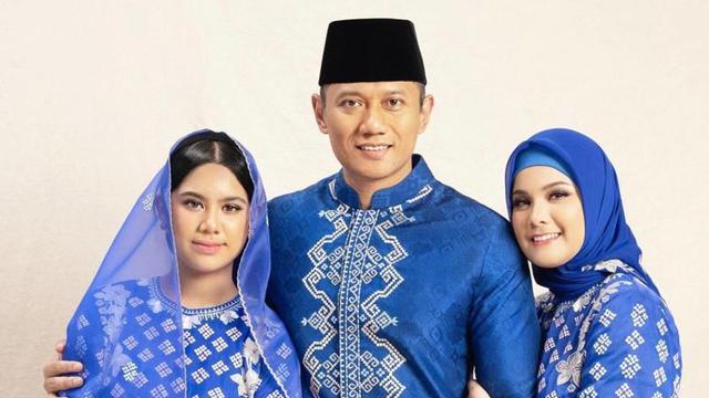 Potret keluarga SBY saat momen lebaran idul fitri