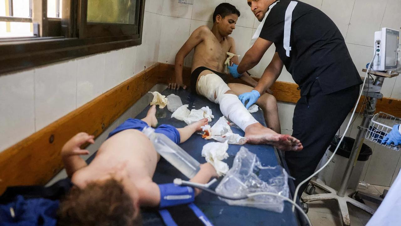 FOTO: Anak-Anak Kembali  Jadi Korban Serangan Udara Israel di Gaza