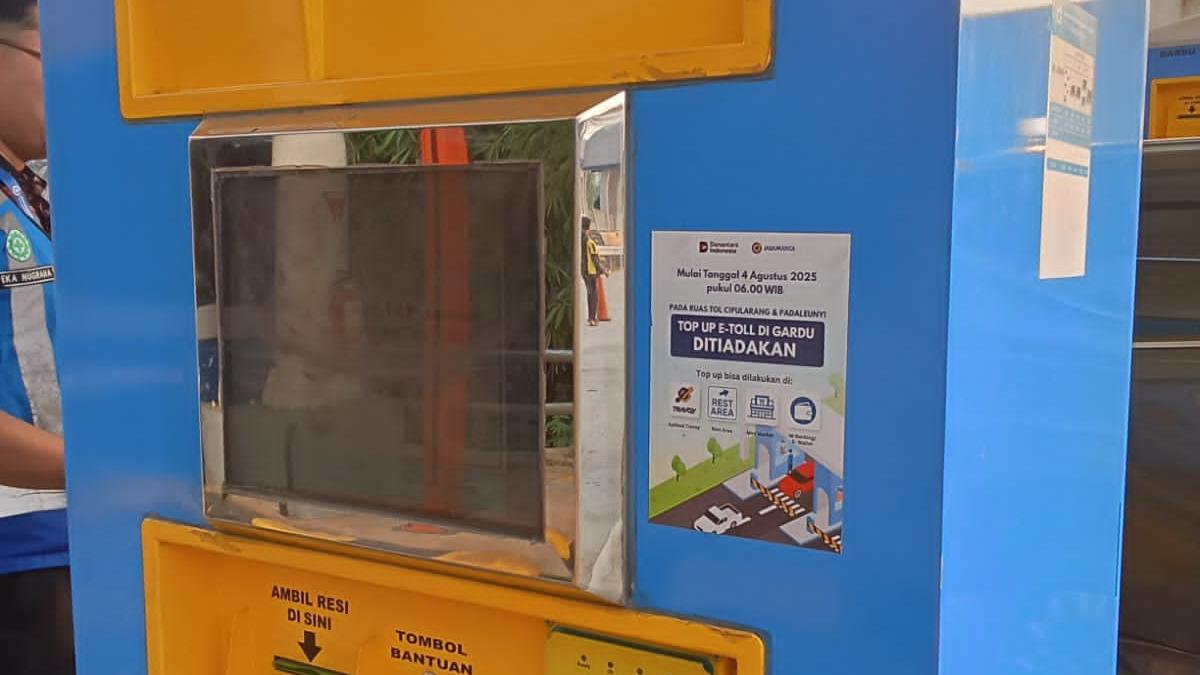 Gerbang Tol Cipularang dan Padaleunyi Tak Layani Top Up e-Toll mulai 4 Agustus 2025