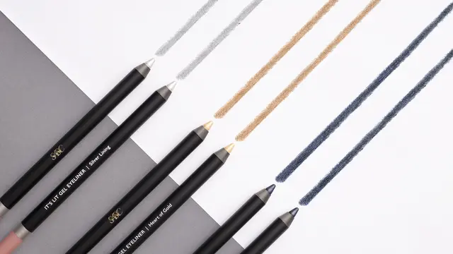 Kreasi Makeup Fun untuk Natal dan Tahun Baru dengan Perpaduan Gel Eyeliner Berwarna Neon