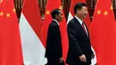 Presiden Jokowi dijadwalkan akan bertemu dengan beberapa pimpinan negara Arab dan Argentina di Hangzhou, Tiongkok, Jumat (2/9). Kunjungan Jokowi untuk menghadiri KTT G20. (REUTERS / Minoru Iwasaki)