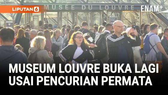 Louvre Buka Kembali Setelah Pencurian Permata, Galeri Apollo Masih Ditutup