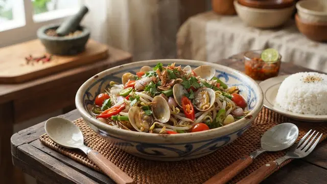 Resep Tumis Tauge Kerang Gurih
