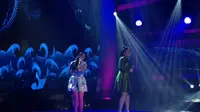 Membawakan lagu dari Maudy Ayunda berjudul Cinta Datang Terlambat, duet kontestan Mamamia Indosiar ini membuat para juri terpukau.