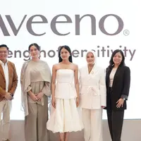 Jessica Iskandar dan Maudy Ayunda melakukan hal ini untuk memahami sensitivitas pada diri perempuan (Aveeno)