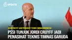 Mantan pemain Barcelona Jordi Cruyff mengungkap tugas dan tanggung jawab utamanya sebagai penasihat teknis Timnas Indonesia usai diperkenalkan secara resmi oleh PSSI pada Selasa (11/3/2025).