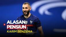 Berita Video, Alasan Karim Benzema Pensiun dari Timnas Prancis yang Diunggah pada Senin (19/12/2022)