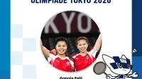 Greysia Polii dan Apriyani Rahayu Sumbang Emas Pertama untuk Indonesia di Olimpiade Tokyo 2020. (Sumber : dok. vidio.com