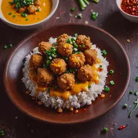 Resep Ayam Saus Salted Egg yang Mudah dan Lezat copyright/ai generated