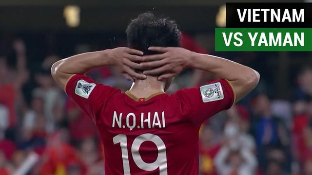 Berita video highlights Grup D Piala Asia 2019 antara Vietnam melawan Yaman yang berakhir dengan skor 2-0, Rabu (16/1/2019).