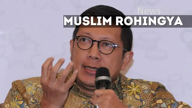 NEWS FLASH: Menag Minta Umat Islam Indonesia Doakan Muslim Rohingya 