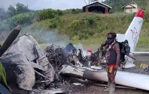 Kronologi Pesawat Dibakar dan Ditembak KKB di Papua, Pilot Meninggal Dunia