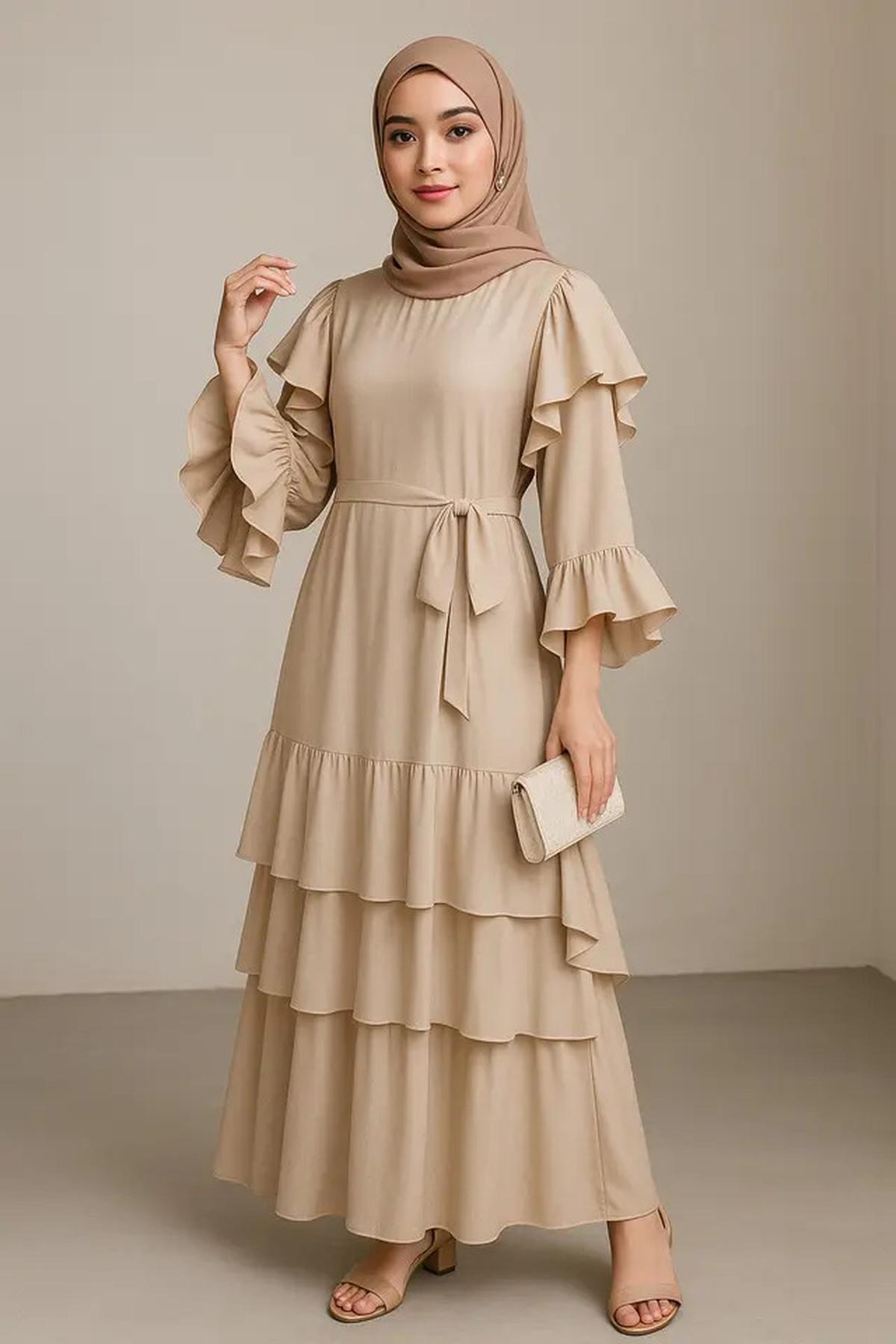 9 Model Kaftan Remaja yang Syar'i dan Kekinian, Cocok untuk Segala Acara