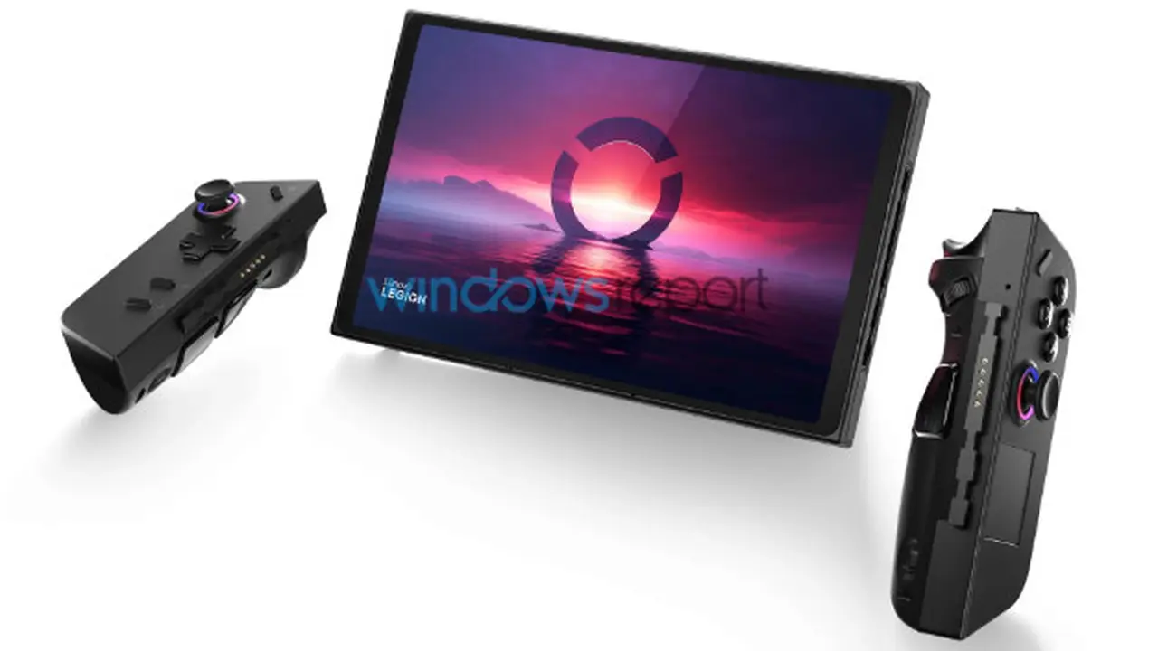 Bocoran tampilan Lenovo Legion Go (Windows Report)