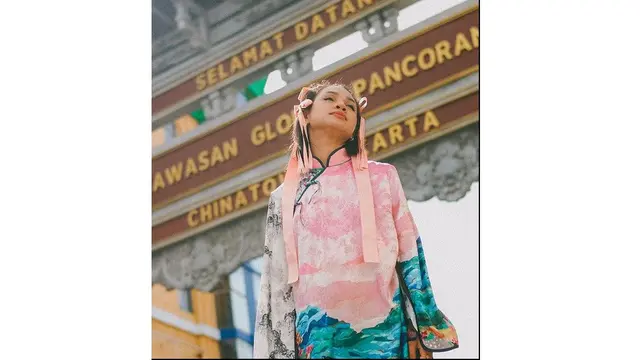 Andien Pemotretan di Glodok