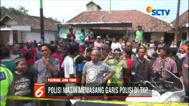 Ledakan itu, menurut warga, menyisakan bau belerang dan bahan peledak lainnya.