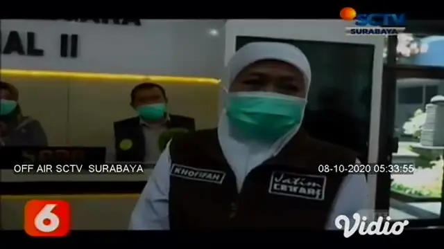 VIDEO: Khofifah Pantau Pelaksanaan Tes CPNS di Kanreg II BKN