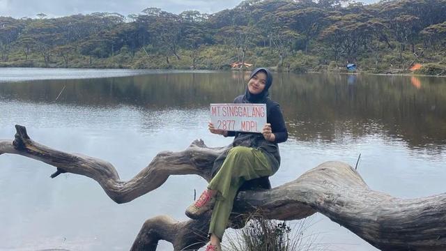 Suasana Gunung Singgalang di Sumatera Barat