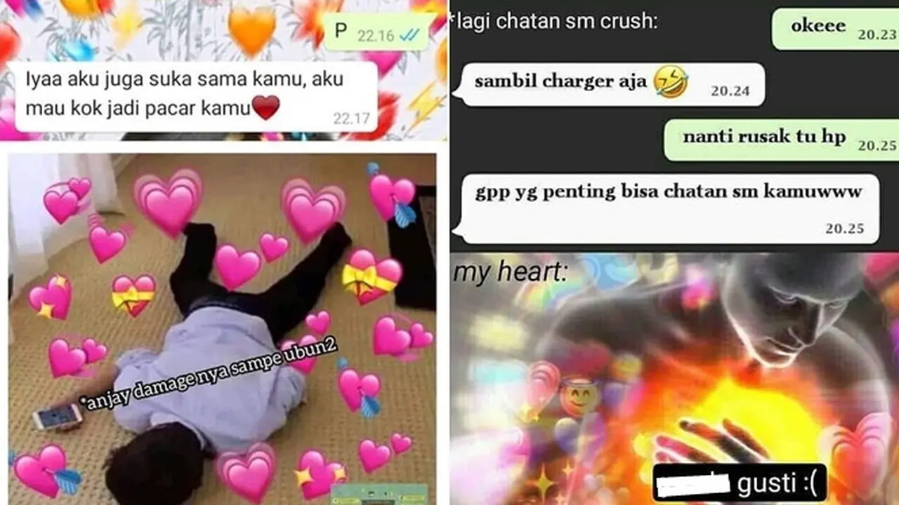 6 Chat ke Gebetan 'Damage Bukan Main' Ini Bikin Senyum Sendiri