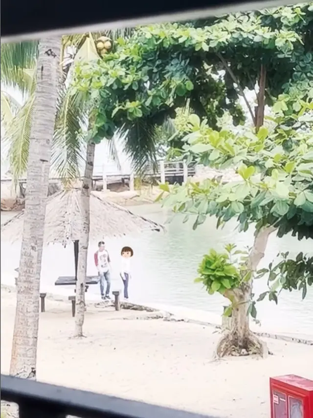 Denada membagikan momen pertemuan Jerry Aurum dengan Aisha. (Foto: Instagram/denadaindonesia)