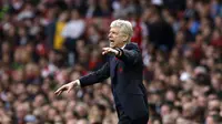Manajer Arsenal Arsene Wenger. (AP Photo/Alastair Grant)